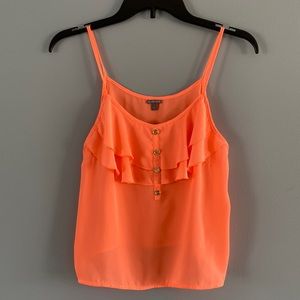 Orange Tank Top